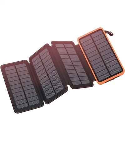 Solární powerbanka s kapacitou 25 000 mAh