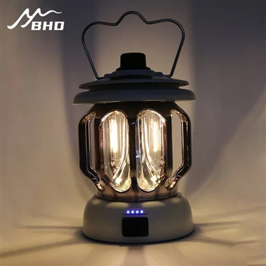 Dobíjecí kempingová lampa