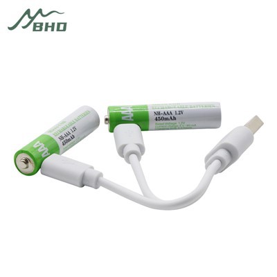 USB dobíjecí baterie Aaa